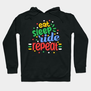 Eat Sleep Ride Repeat Hoodie